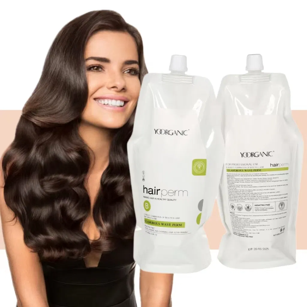 Private Label Salon Use Best Quality Hair Curly Perm Cream