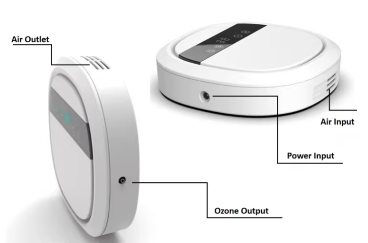 Home Kitchen 400mg Air Purifier Negative Ion Vegetable Cleaning Machine