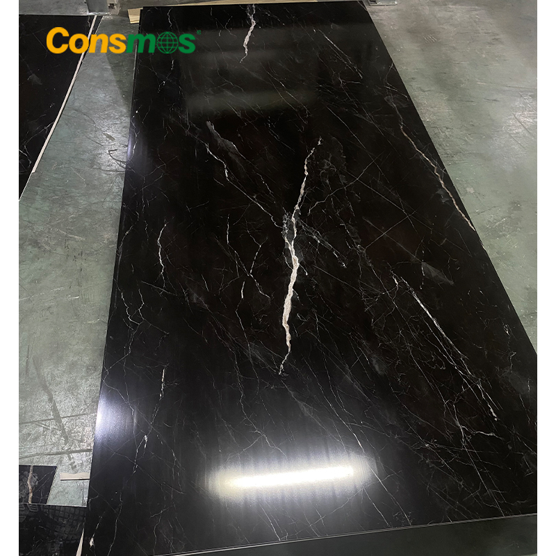 Interior Home Decoration UV Board Faux Laminate Stone Panel PVC Marble Sheet