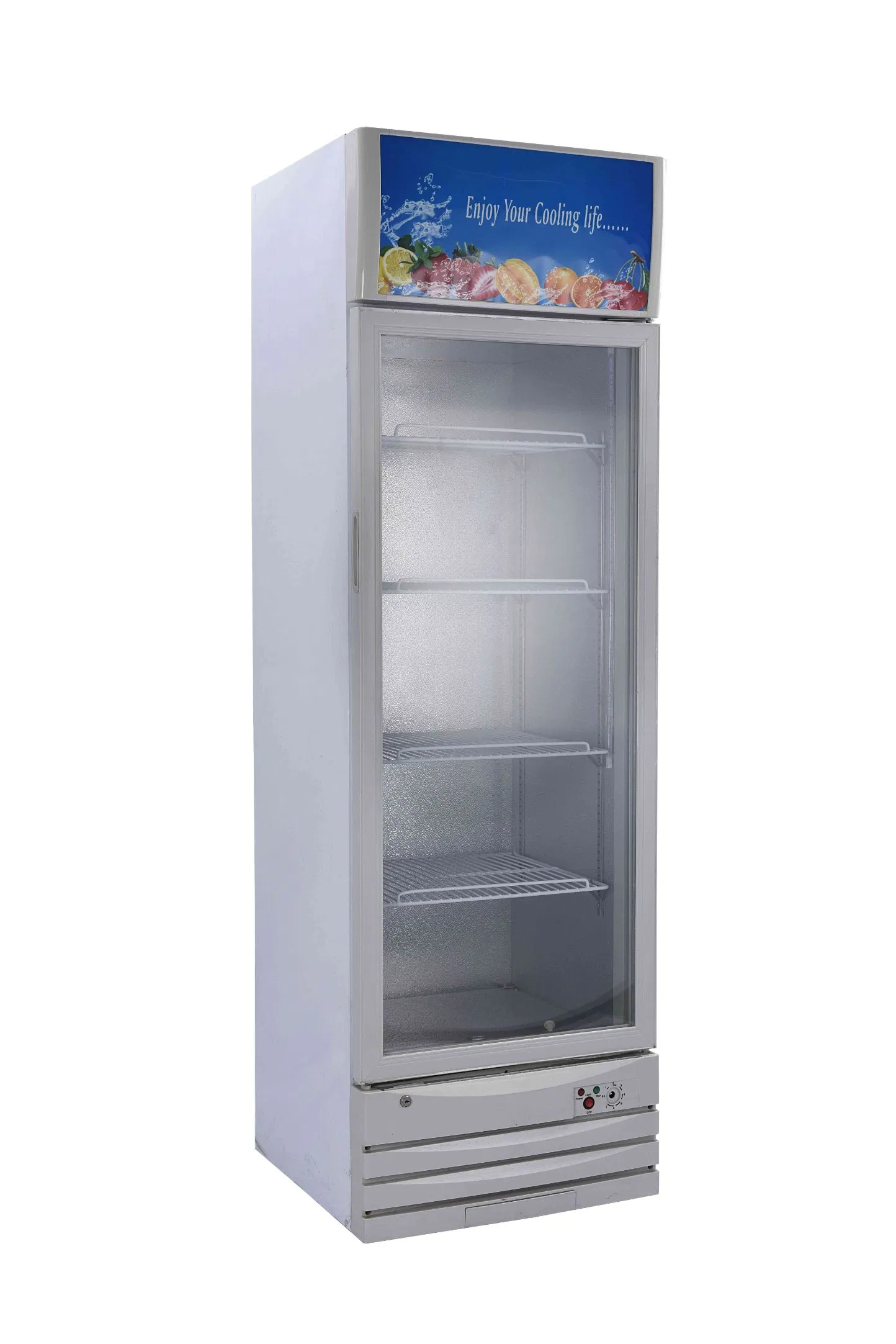 Show Room Glass Fridge 12/24V DC Compressor Solar Power