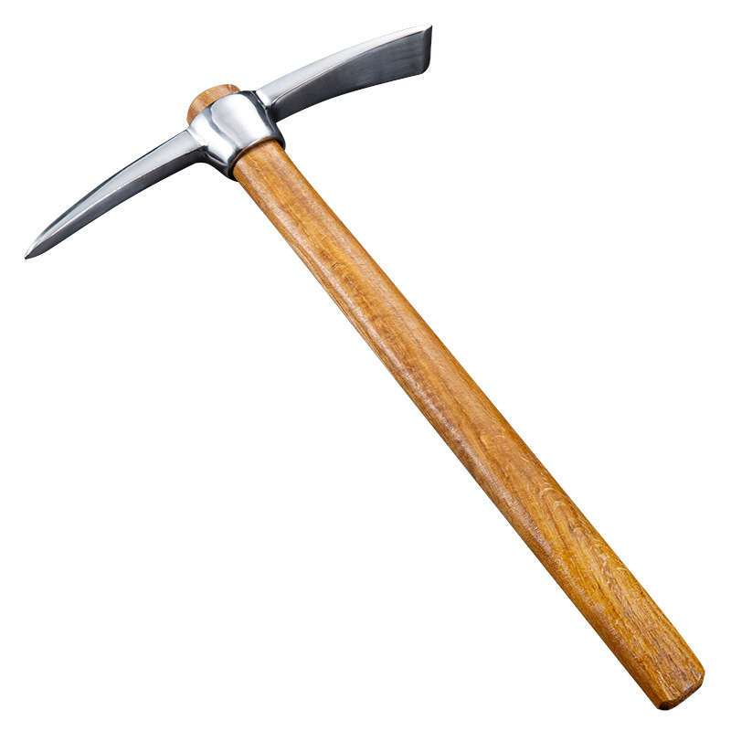 Garden Pick Mattock Hoe Transplanting Digging Planting Loosening Soil Camping or Prospecting