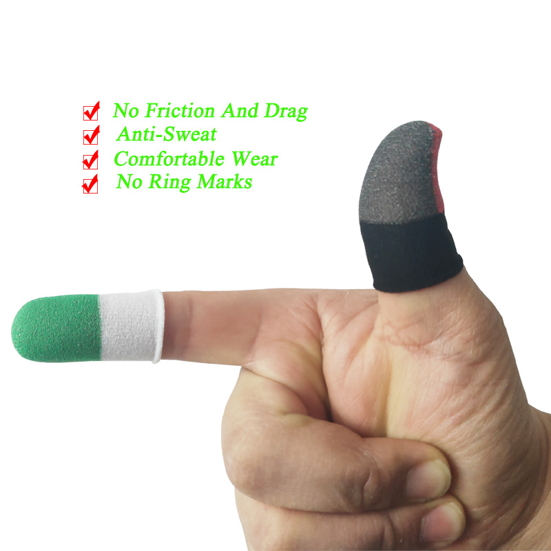 Breathable Game Controller Finger Sleeve for Pubg Sweat Proof Finger Sleeve