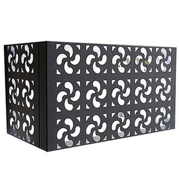 Factory Price Aluminum Aircon Cover Louver Custom Size Protective Heatpump Cover