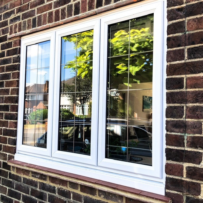 Competitive Price High Quality Plastic Door UPVC Double Glazed Windows PVC/UPVC Sliding Window with Flyscreen