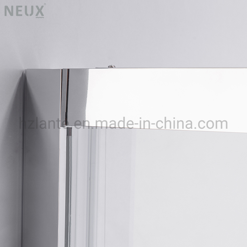 Italian Design High Quality Tempered Glass Sliding Shower Door (L5504-B)