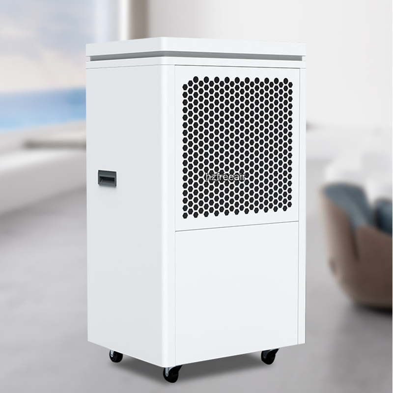 138liters/Day Swimming Pool Dehumidifier Vacuum Cleaner Greenhouse Equipment Easy to Move