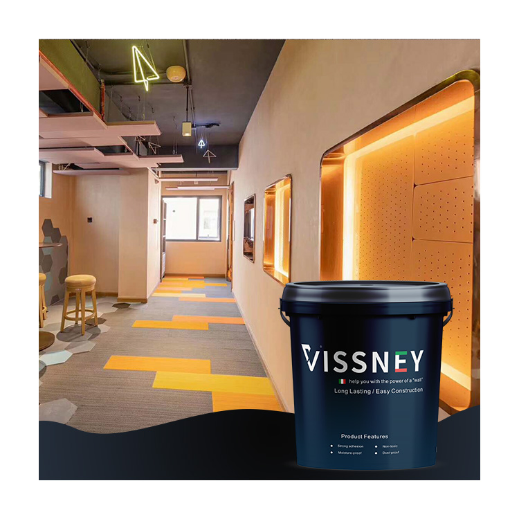 Interior Wall Coating Manufacturer Velvet Paint Acrylic Emulsion Brush Paint Construction Material