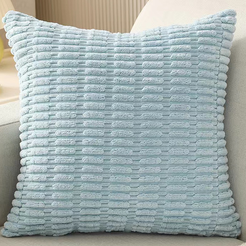Simple Light Luxury Style Corduroy Pillow Sofa Bedside Pillow