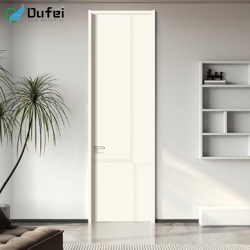 Ultrasleek and Durable Composite Swing Door with Zero-Voc for Children Room