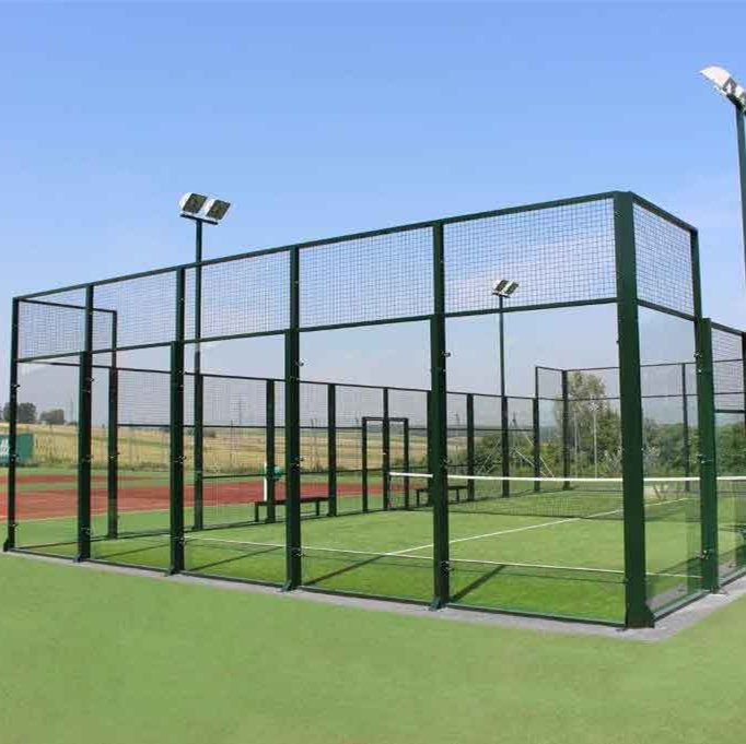 Outdoor Super Panoramic Paddle Courts Custom Factory Luxury Tennis Court Padel Court