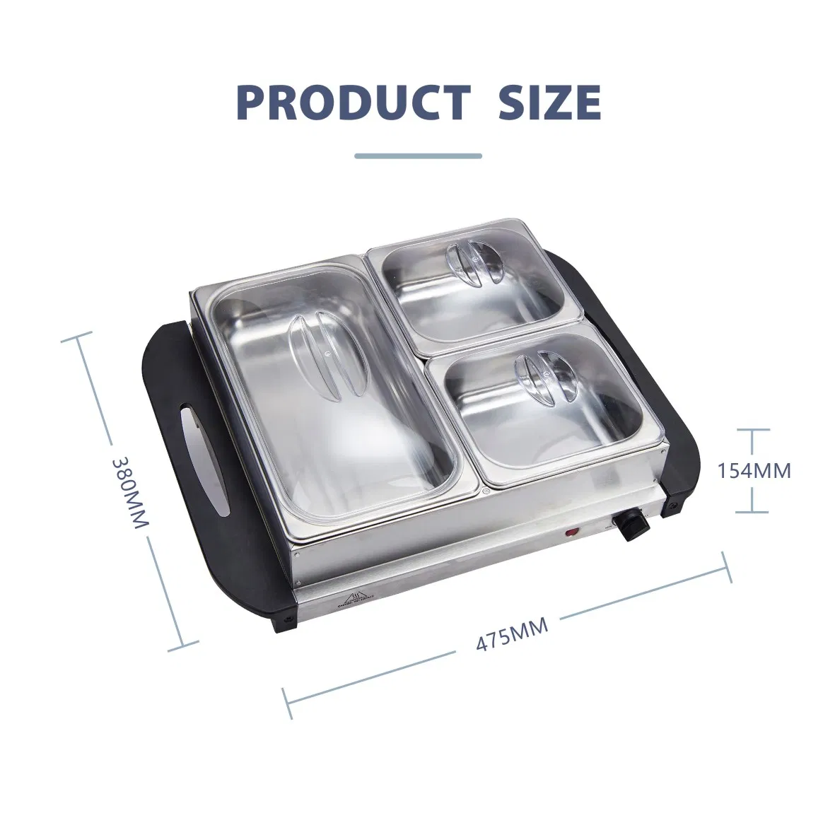 Wholesales Price Stainless Steel Buffet Stove Food Warmer Dining Pot for Hotel Restaurant Wedding Party