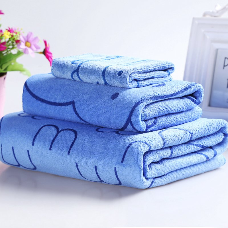 Ultra Soft 70X140 Hair Drying Wash Bath Towel for Hotel