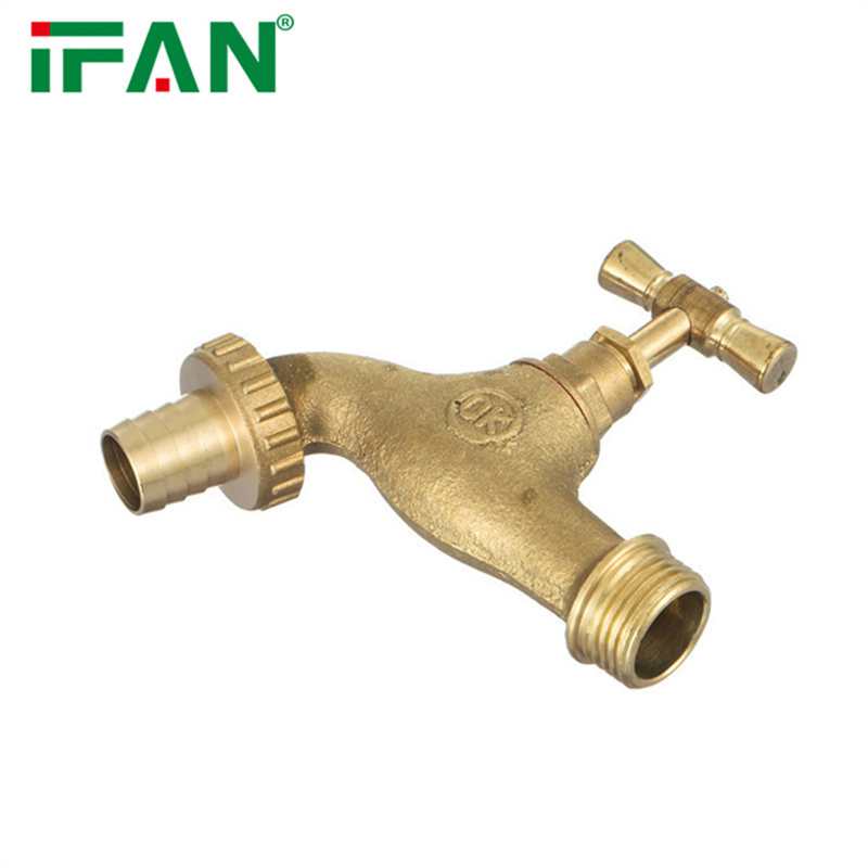 Ifan China Manufacturer Plumbing Fittings Brass Water Bibcock