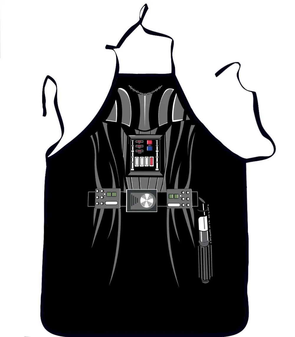 Custom Wholesale Promotion Polyester Cotton Individuality Funny Bar Waiter Apron with Printing