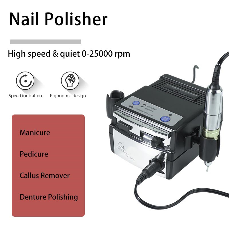 OEM Japan Origin Strong 25000rpm G3 G5 Nail Polish Remover Machine