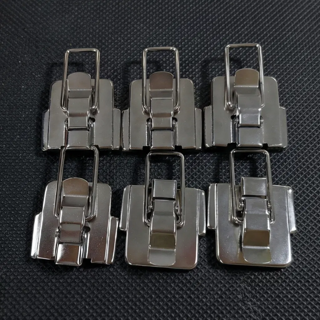 Nickel Plated Metal Latch Strike Bottoms Parts for Furniture Parts - OEM/ODM