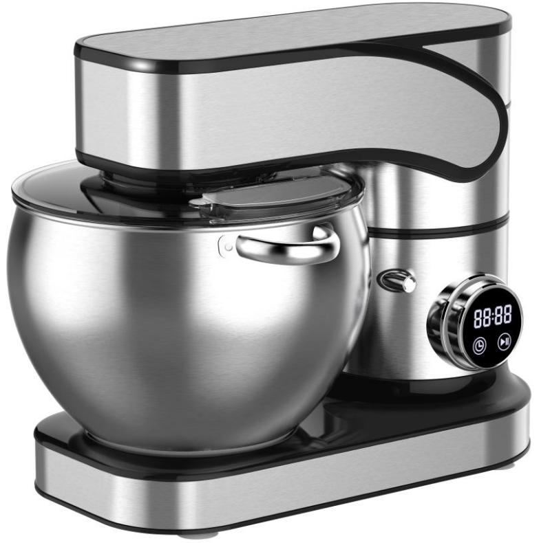 1500W 7L Multifunctional 3 in 1 Stand Mixer LED Screen Food Mixer