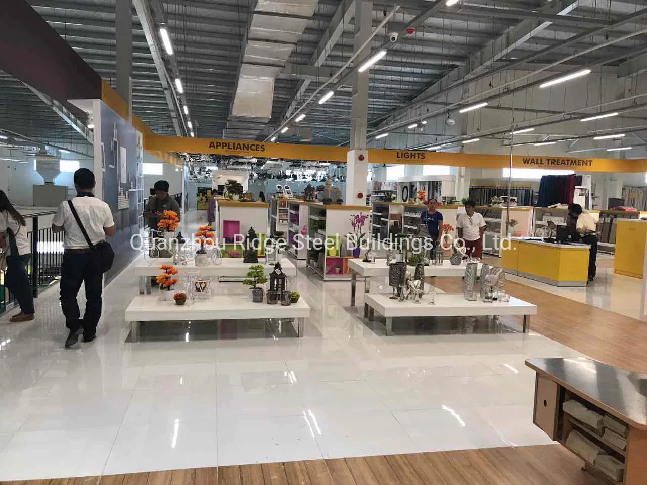 New Design Prefabricated Steel Structure Shopping Mall