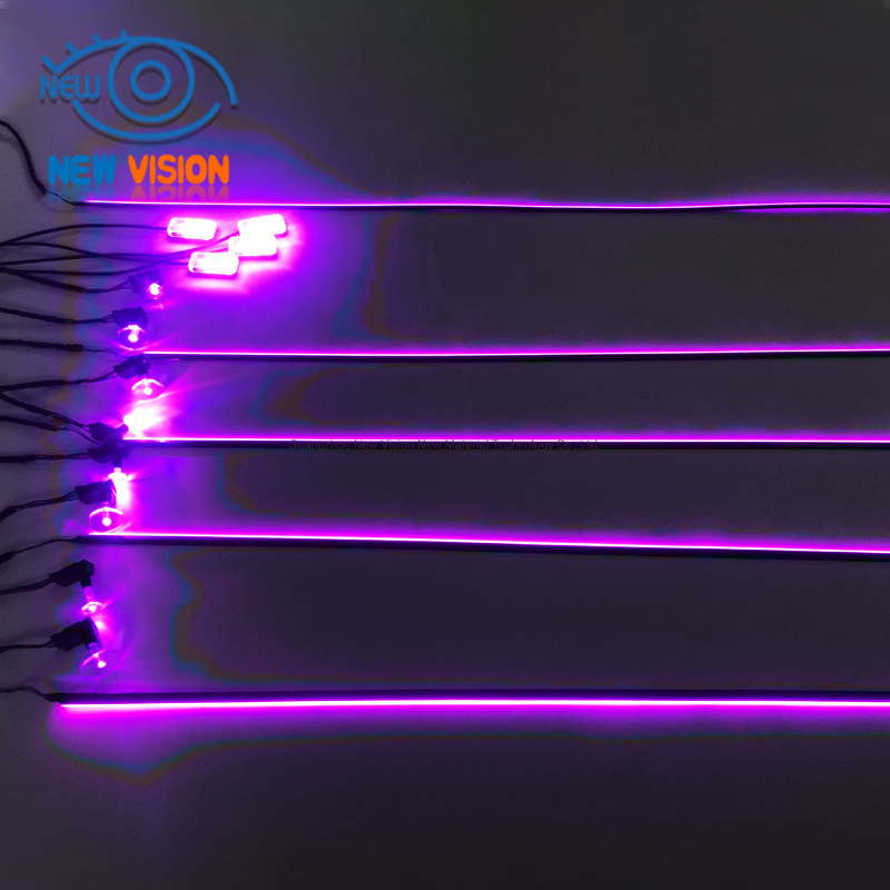 Светодиодная RGB-подсветка салона автомобиля с пультом ДУ