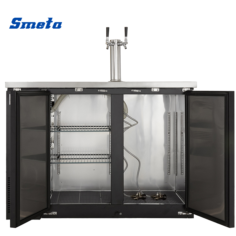 335L 446L 546L Drink Cooler Beer Dispenser Commercial Refrigerator with Stainless Steel