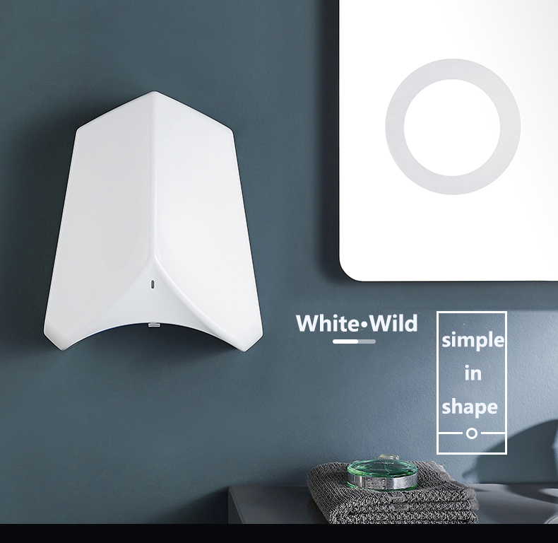 Hotel Bathroom Commercial Airblade High Speed Electric Sensor Automatic Hand Dryer