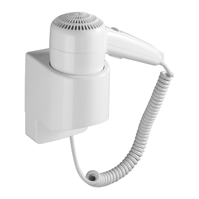 Compact Travel Hair Dryer for Commercial Bathroom Use