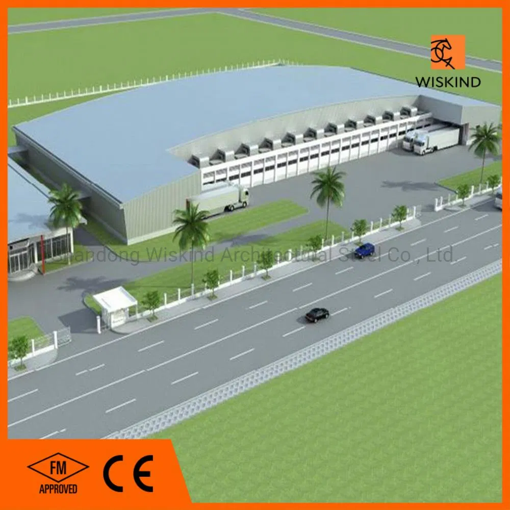 CE/FM/ISO Approved Good Design Steel Frame Building for Office Building