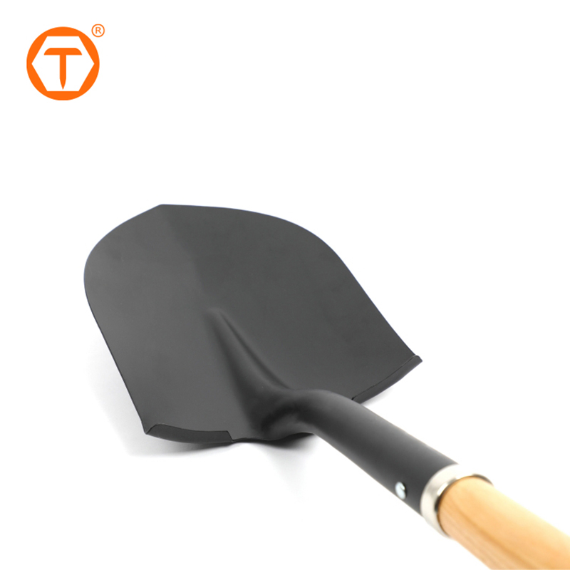 Iron Digging Shovel Head Metal Spade Shovel with Long Handled