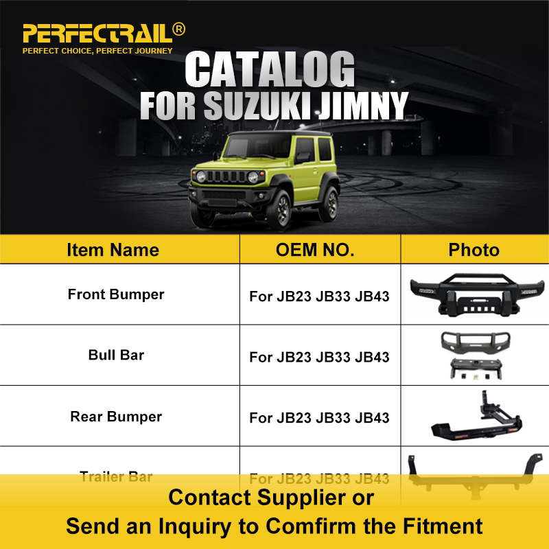 Perfectrail 4x4 Off-Road Auto Body Kit for Suzuki Jimny JB23 JB33 JB43 JB64 JB74