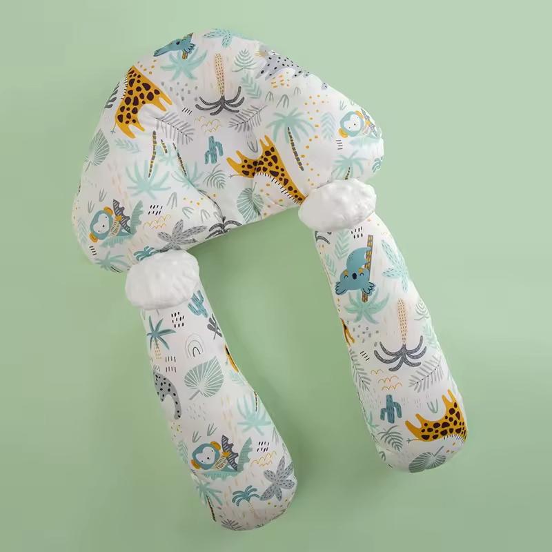 Air-Permeable Baby Sleeping Arm Wedge Pillow Baby Head Neck Support Pillow