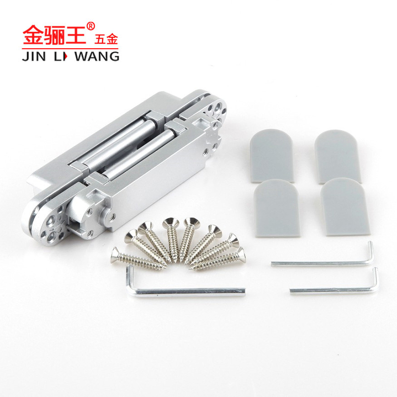 Door Hardware Parts 3D Concealed Hinge Zinc Alloy H Shaped Door Hinge