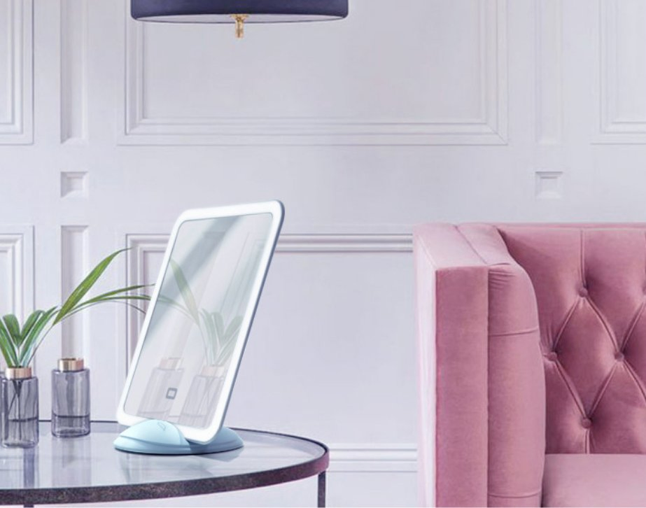 Portable LED Lighting Night Light Makeup Mirror