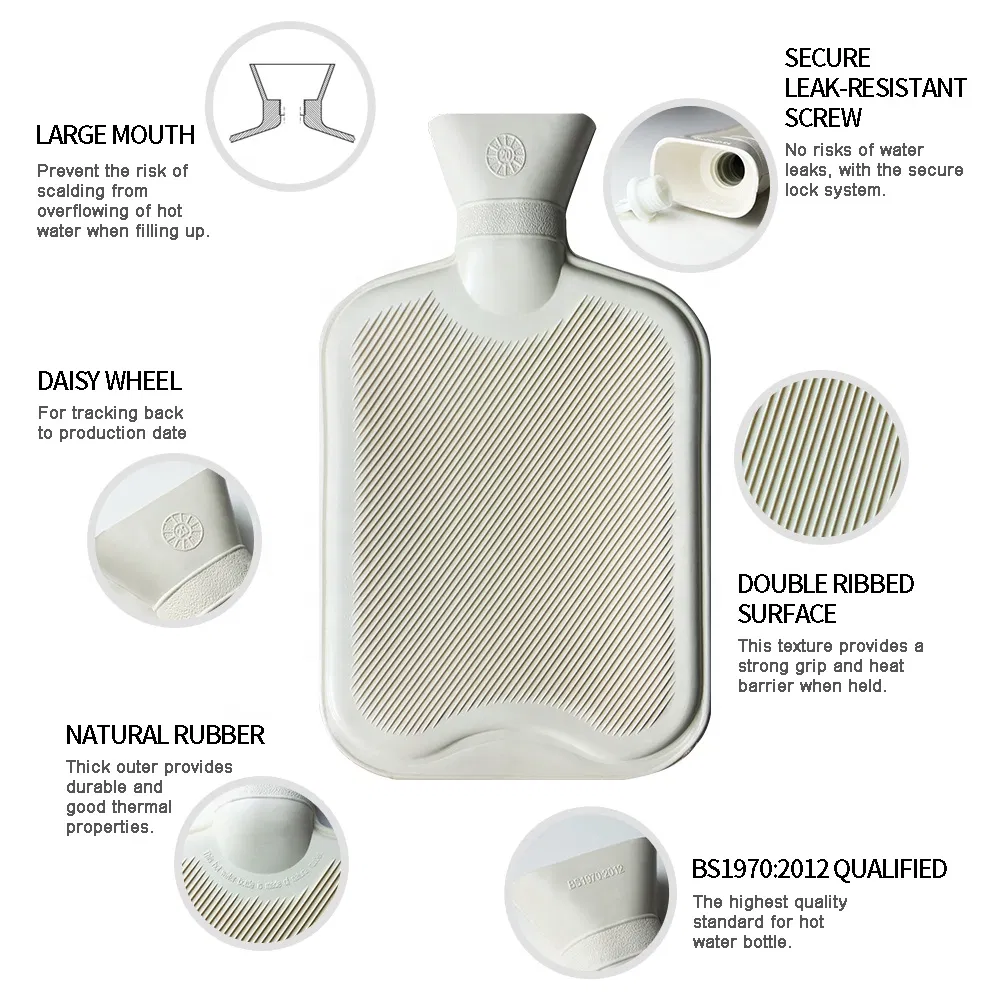 Regular Capacity Rubber Hot Water Bag Selling Warm Bottle