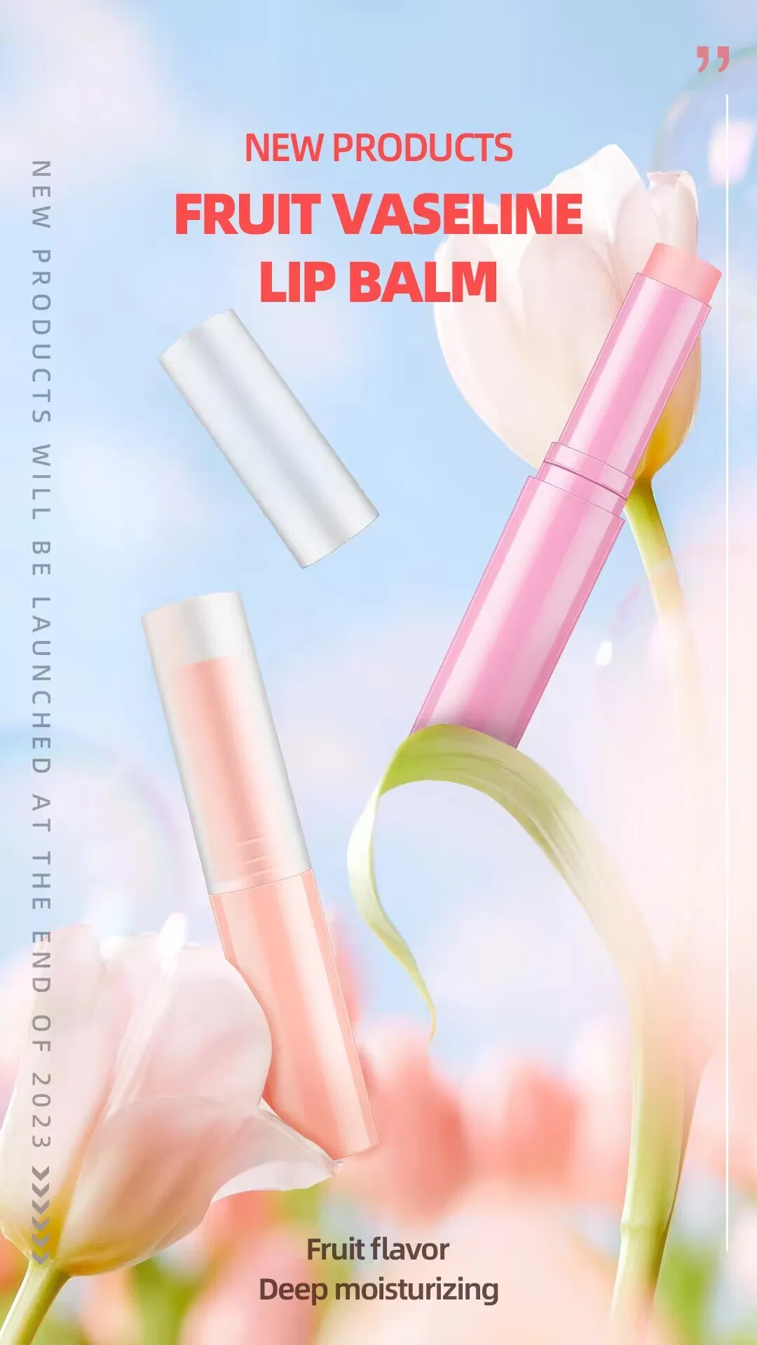 Hot Selling Custom Your Logo Lip Care Wholesale Moisturizing Lip Balm