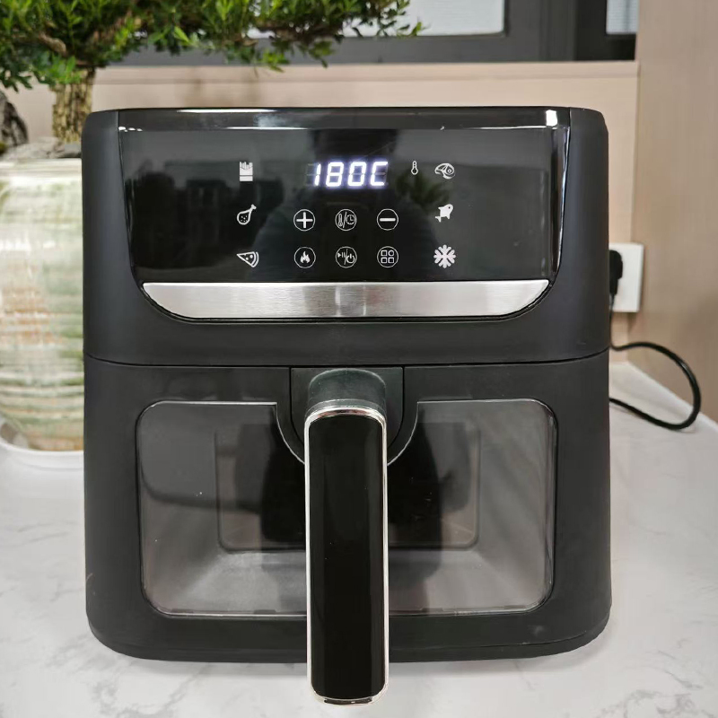6L Large Capacity Air Fryer Ovens Oilless 1800W Digital Air Fryer with Viewing Window