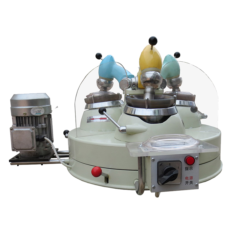 Automatic Grinding Machine Lab Grinder Mill with Three Grinder Heads