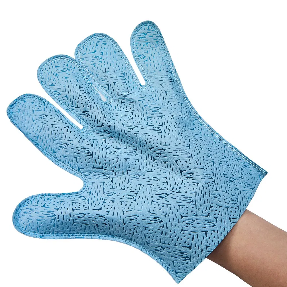 High-Quality Nonwoven PP Gloves with Breathable PE Layer