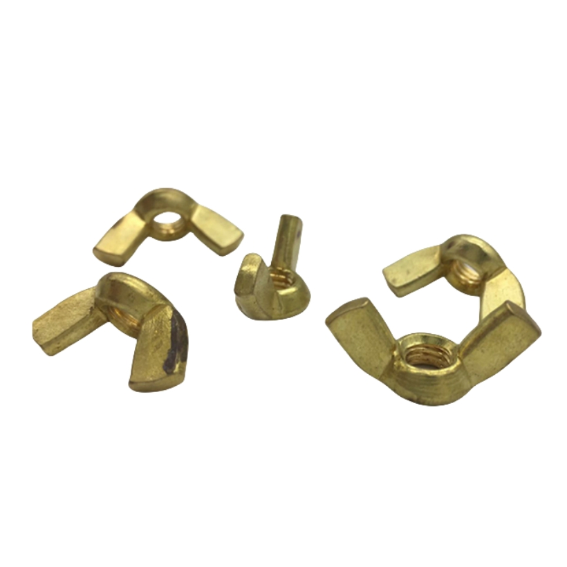 Hand Twist DIN315 Brass Butterfly Wing Nut Hand Tighten Nut DIN315