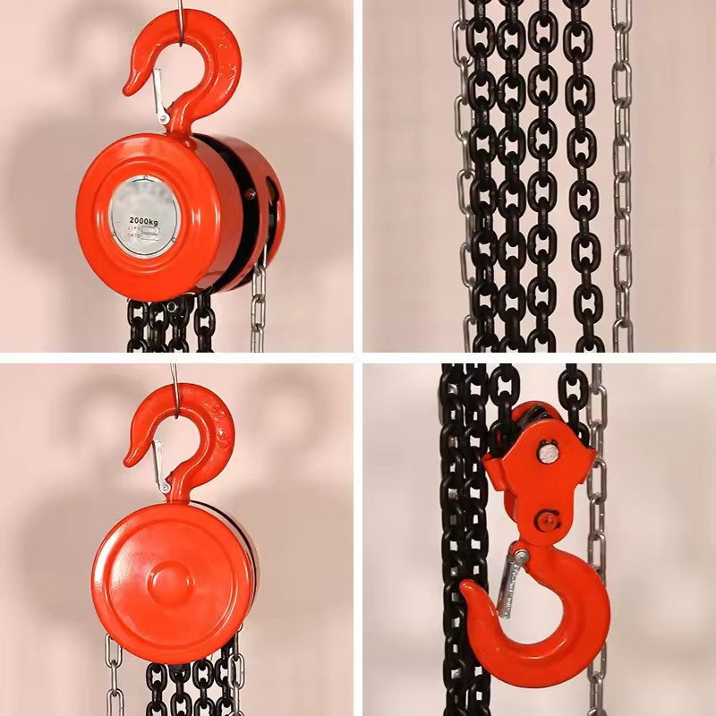 1ton 1000kg Vt Type Manual Chain Hoist Hand Chain Block