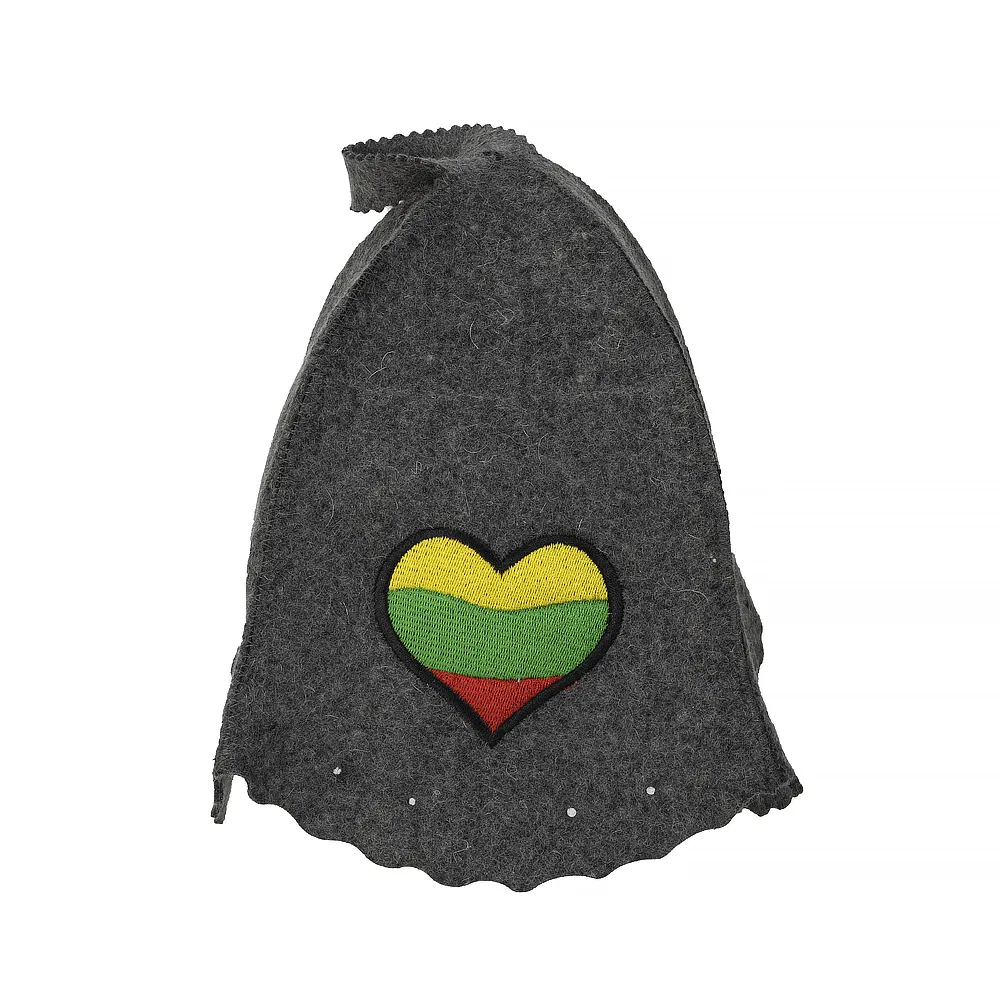 Custom Newest Design 100% Wool Felt Russia Sauna Hat Cap