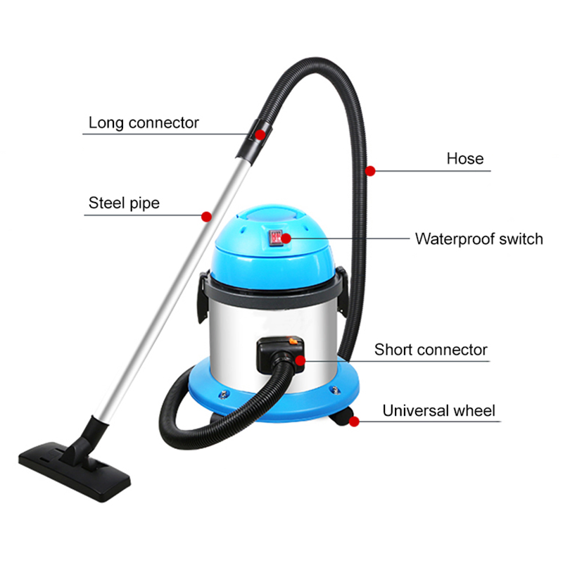 High Power 1200W Portable Industrial Wet/Dry Vacuum Cleaners Car Cleaner Vacuum