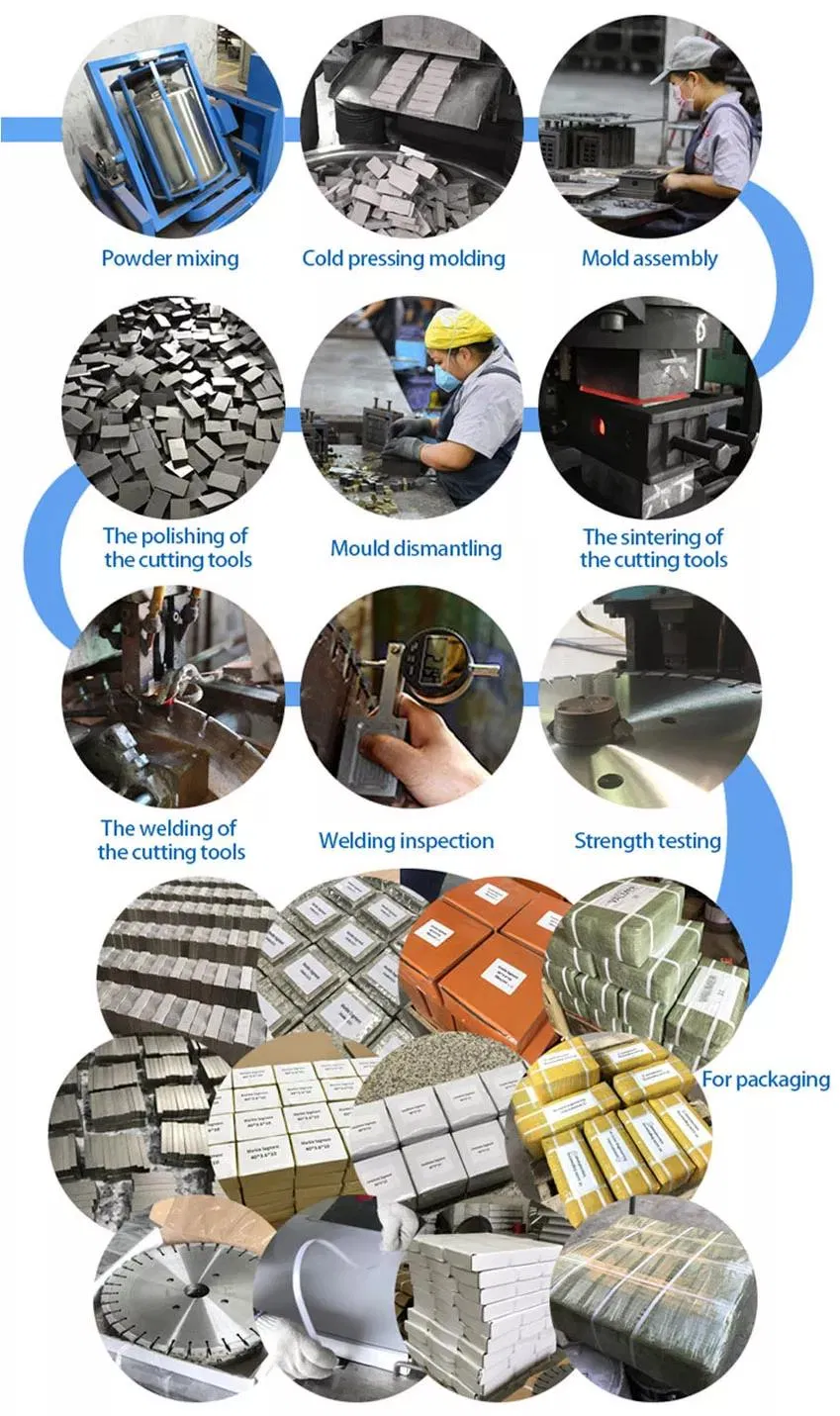 Алмазные сегменты BCMC для резки гранита и базальта