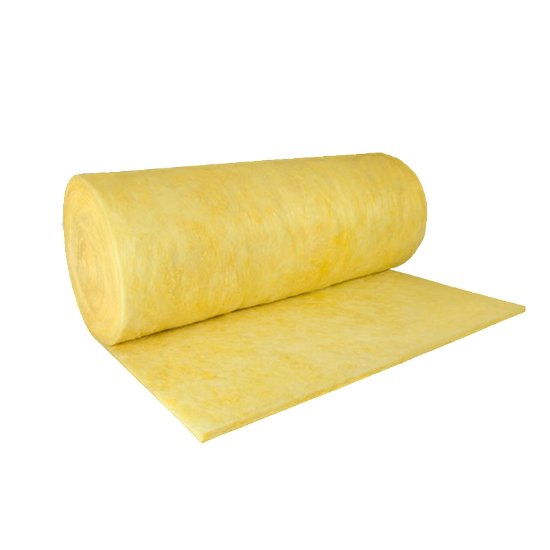 Thermal Fireproof Resistant Insulation Yellow Welding Building Material Cotton with Aluminum Foil Fiberglass Fire Roll Glass Wool Blanket for Heat Insulation