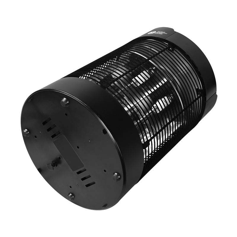Portable Outdoor Mini Electric Space Infrared Heater Black Fashionable Adjustable Thermostat
