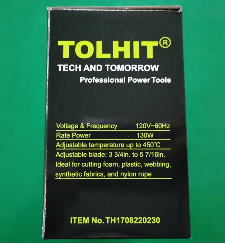 Tolhit 150W Sponge Cutting Electric Hot Knife Professional Foam Cutter