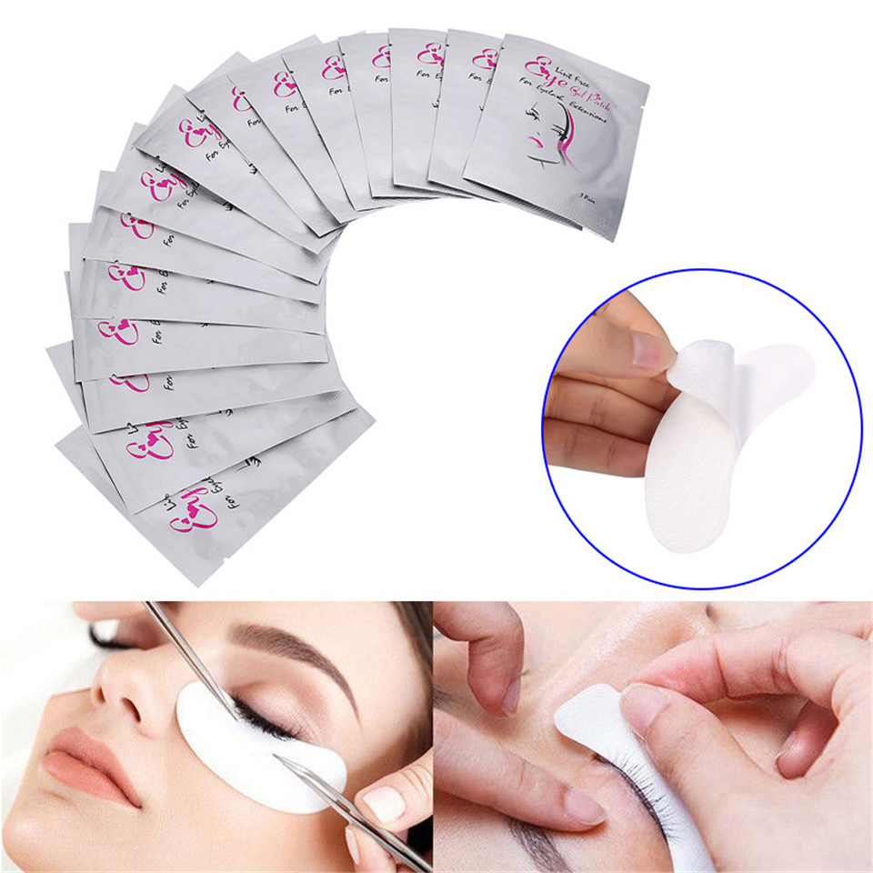 Beauty Lint Free Eye Gel Pads Patches for Eyelash Extension
