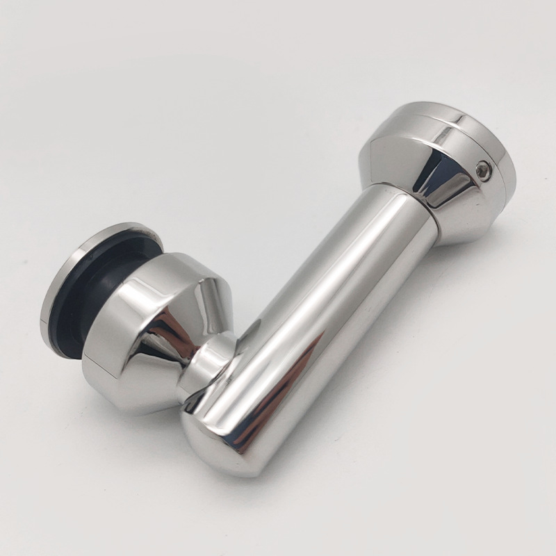 Modern Stainless Steel Side Panel Over Panel Pivot Fittings Accessories for Glass Door