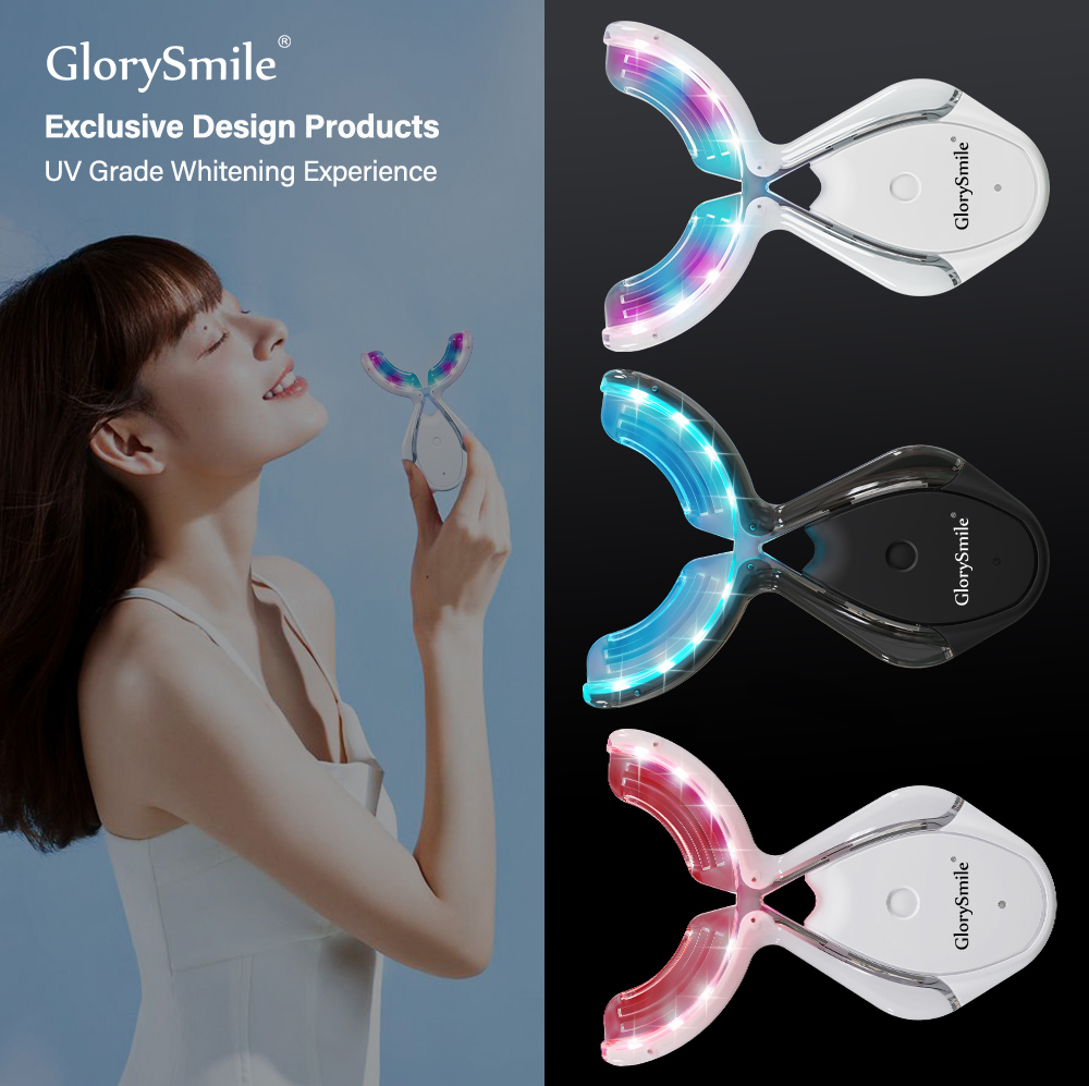 Professional at-Home Teeth Whitening Kit -3-Mode LED Light