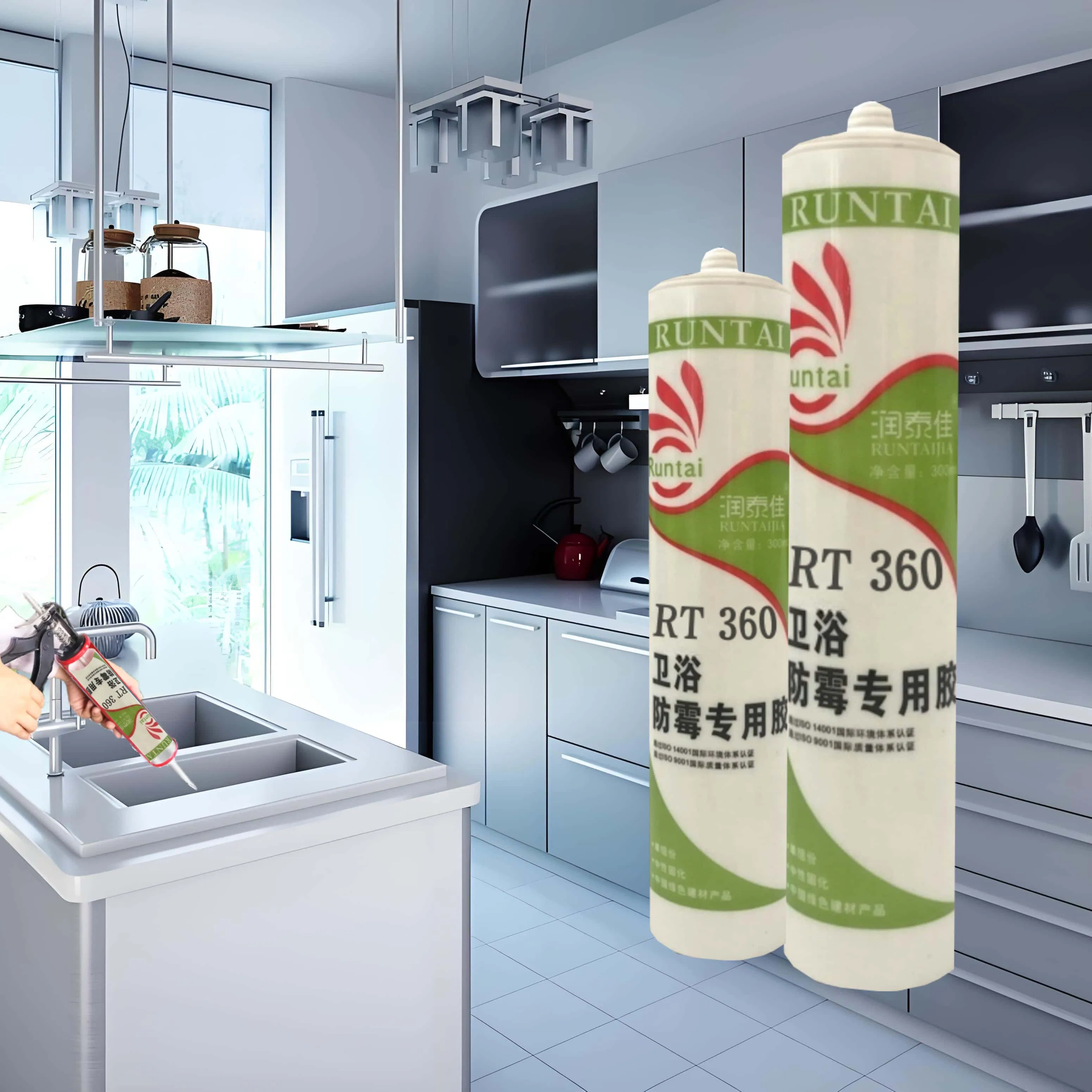 Hot Selling Waterproof Mildewproof Weatherproof Silicone Sealant for Bathroom Kitchen