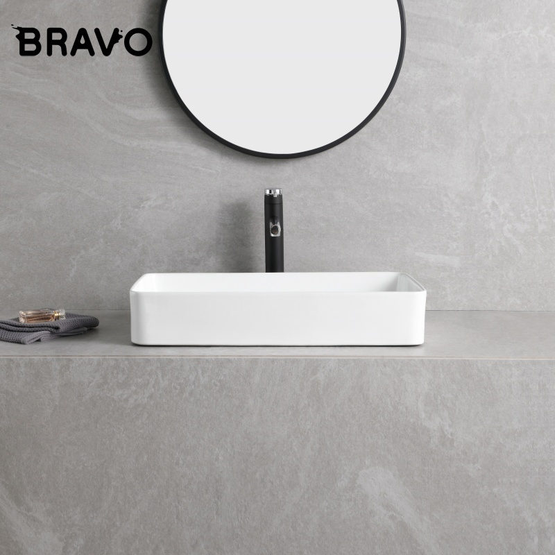 Керамическая раковина BRAVO для ванной комнаты